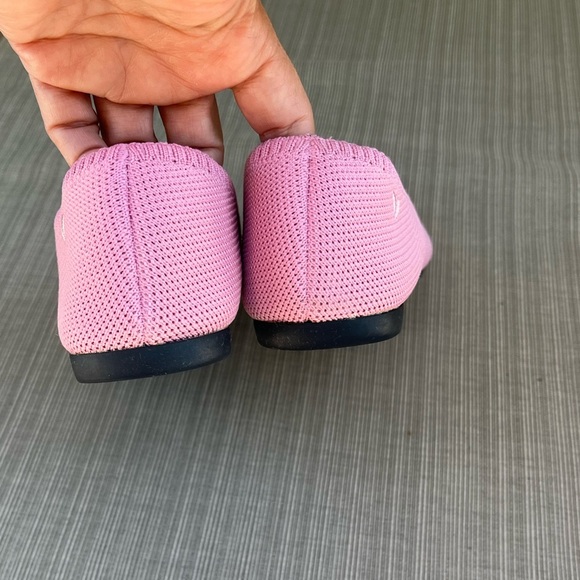 Vivaia Pointed-Toe Flat Dancers Mauve Pink Size 39, US 8 Ballet Flats Casual - Picture 13 of 15
